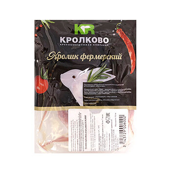 Ножки кролика Кролково передние и задние охлажденные 