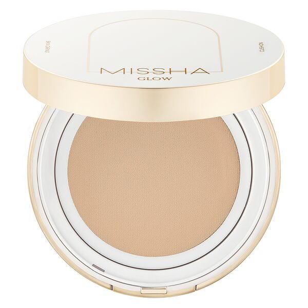 MISSHA Glow Cushion Тональный кушон для лица Прозрачное свечение, 14 г, 23 Sand
