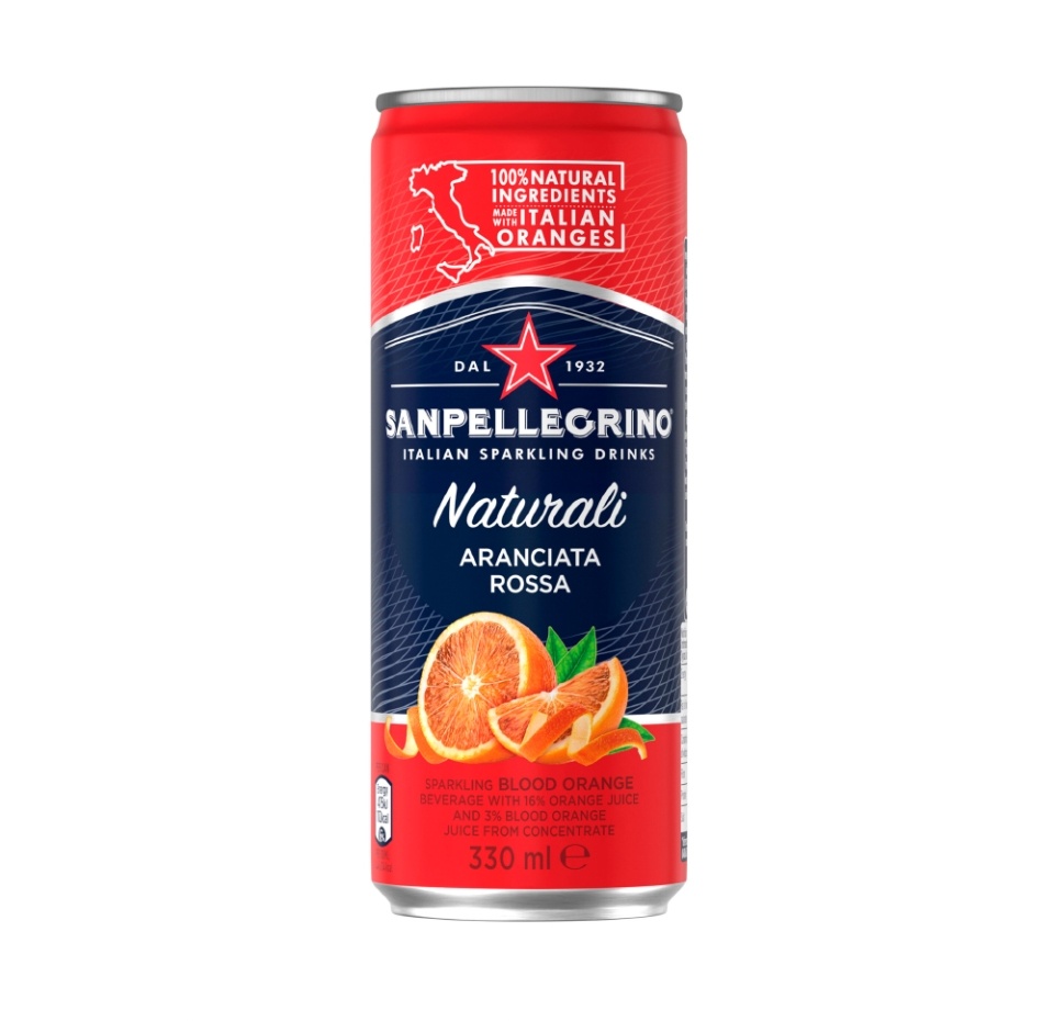 

Напиток газированный Sanpellegrino Aranciatta Rossa красный апельсин, 330 мл