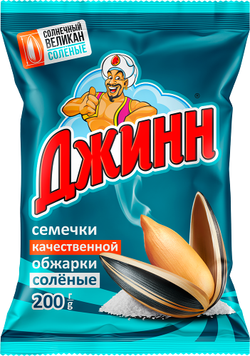Семечки Джинн Солнечный Великан жареные с солью, 200 г