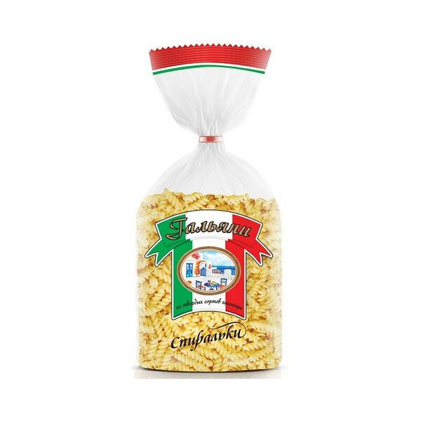 Макаронные изделия Гальяни Спиральки грА из тв сорт пшеницы 450г