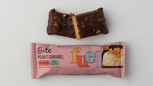 Батончик протеиновый Take a Bite Арахис и солёная карамель