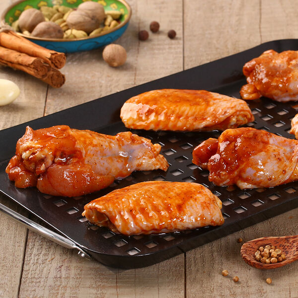 Крылышки куриные Индийский гриль МясновЪ от КуулКлевер