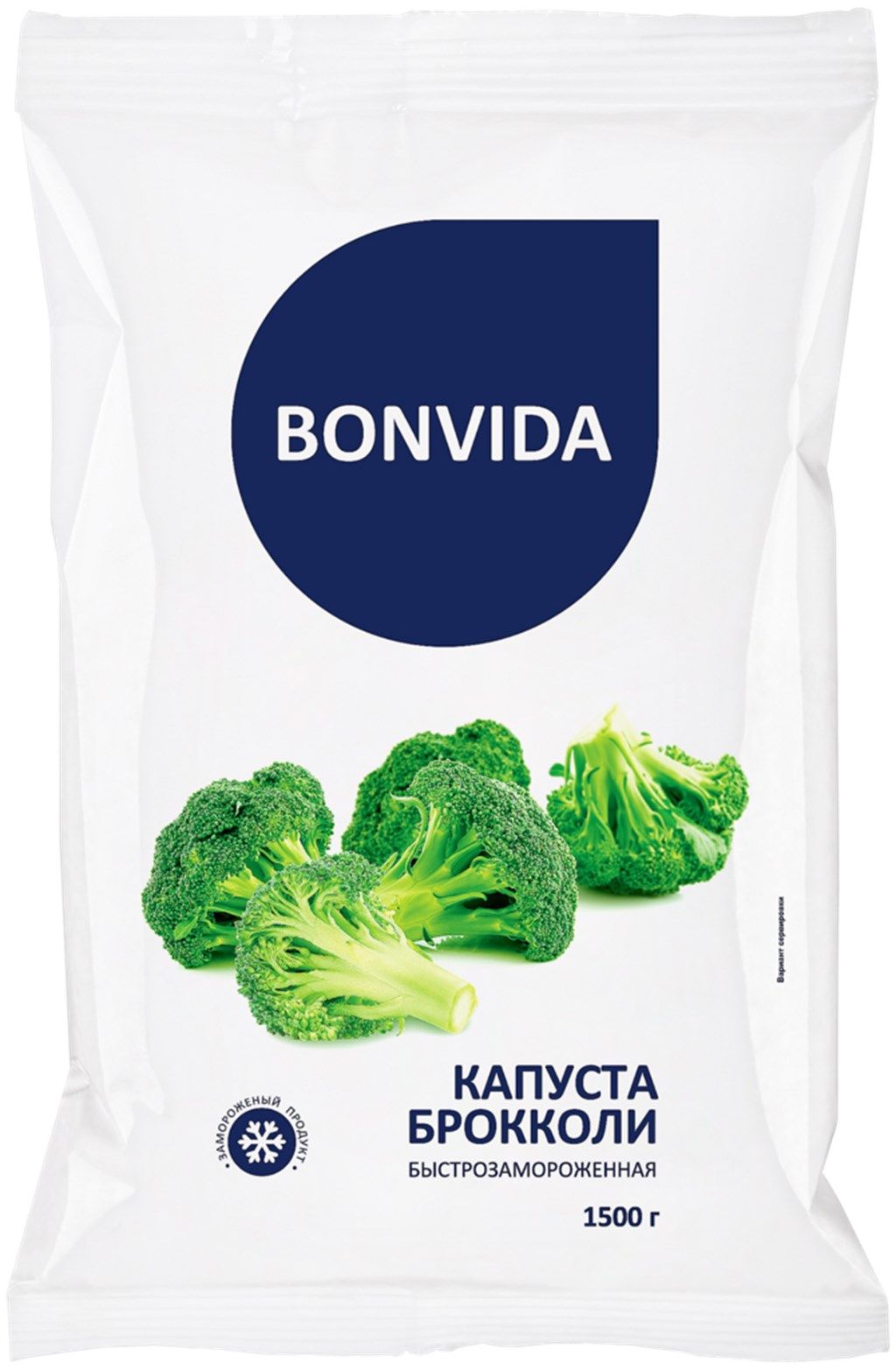

Капуста брокколи замороженная Bonvida 1.5 кг