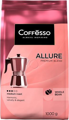 Кофе в зернах Coffesso Allure 1 кг