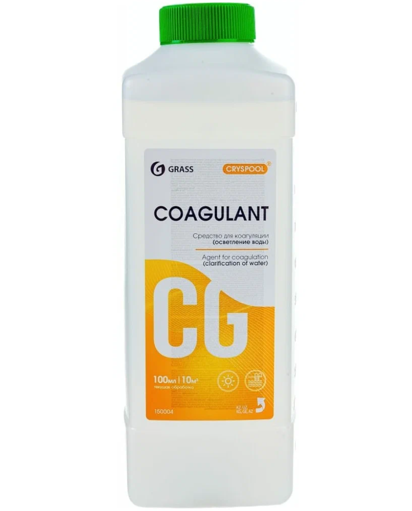 

Средство для коагуляции (осветления) воды CRYSPOOL Coagulant