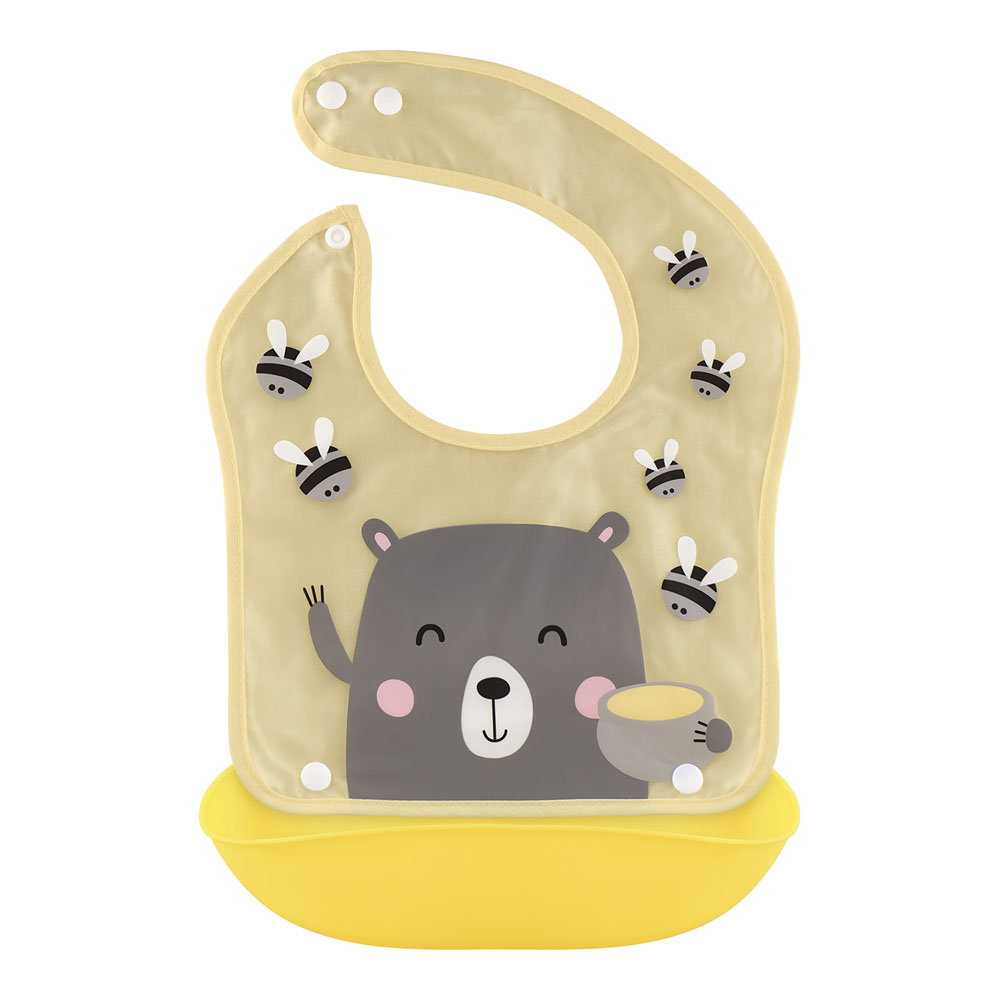 

Фартук нагрудный Lubby с карманом от 6 месяцев 33 х 24 см арт. 27556