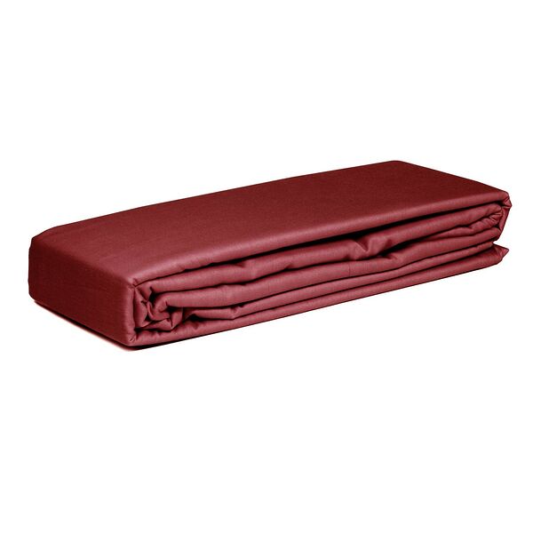 Простыня Picassa, 1.5-сп, 150х215 см, сатин, гладье, бордовый