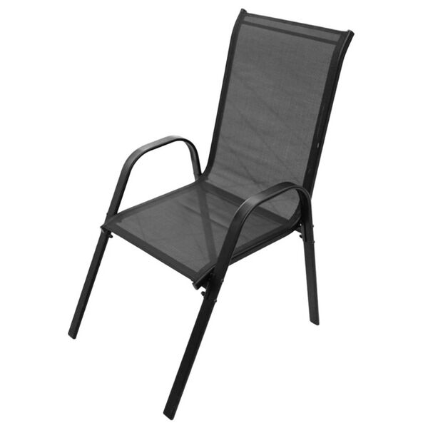 Стул Garden story Сан-Ремо разборный, 55х73х91 см, черный