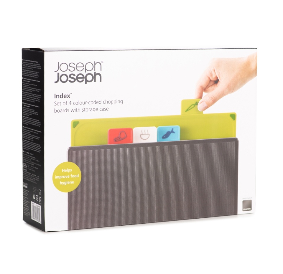 

Набор разделочных досок Index 17 Regular графит Joseph Joseph 1 шт Китай