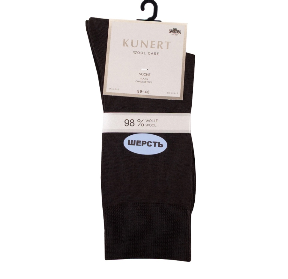 

Носки мужские Kunert WOOL CARE цвет коричневый, размер 1 KUNERT FASHION GmbH Германия