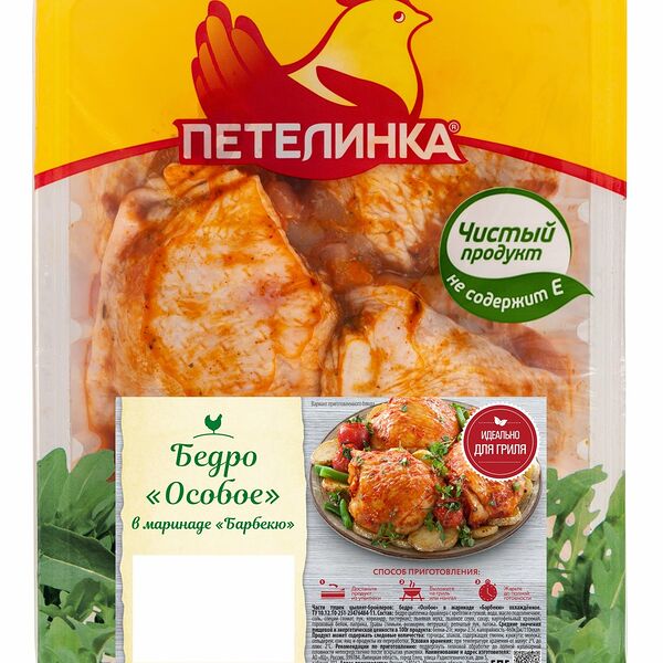 Куриное бедро Особое в маринаде барбекю ТМ Петелинка