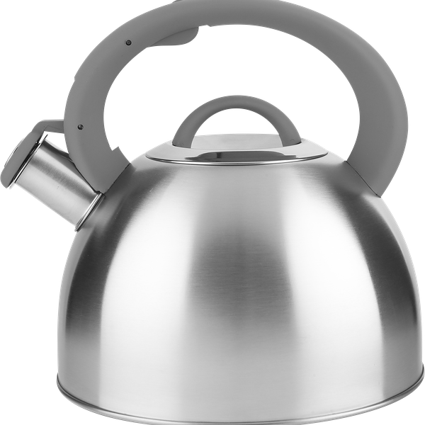 Чайник HOMECLUB со свистком, ручка soft-touch, нержавеющая сталь, индукция 3л Арт. 343820