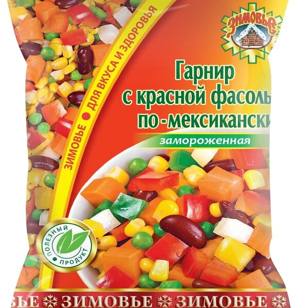 Гарнир Зимовье с красной фасолью 400г