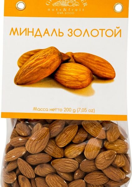 Миндаль Grand Master Золотой 200г