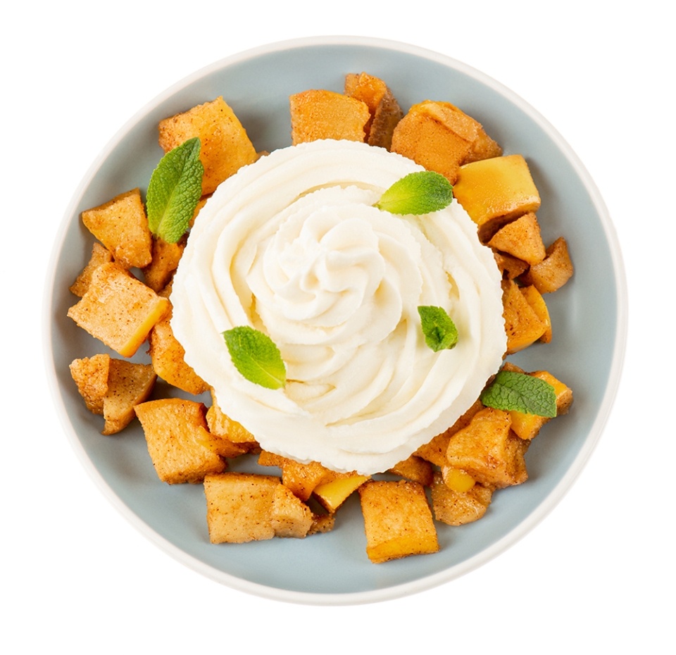 

Айва запеченная Уже Готово с рикоттой и маскарпоне 180 г