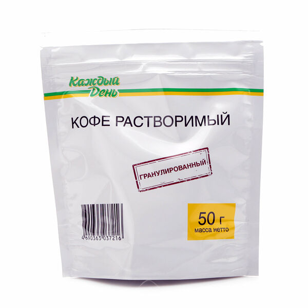 Кофе растворимый Каждый День гранулированный