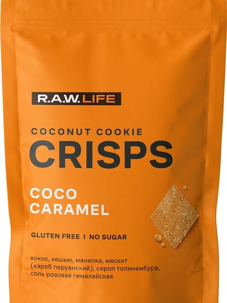 Печенье R.A.W. LIFE Coco caramel 75г