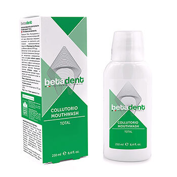 Ополаскиватель для рта Betadent Total Action 250мл, Италия
