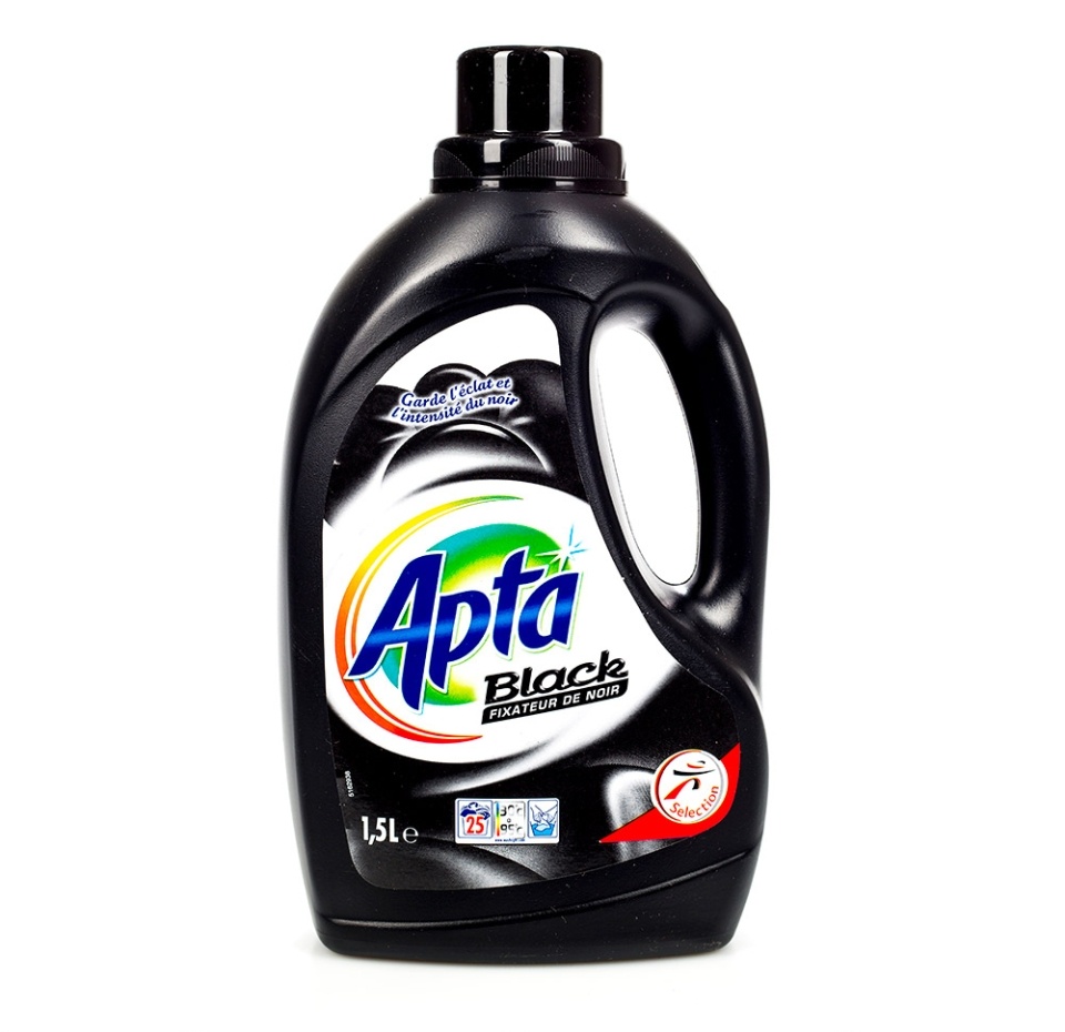 

Гель для стирки Apta lessive liquide black для темных и черных тканей