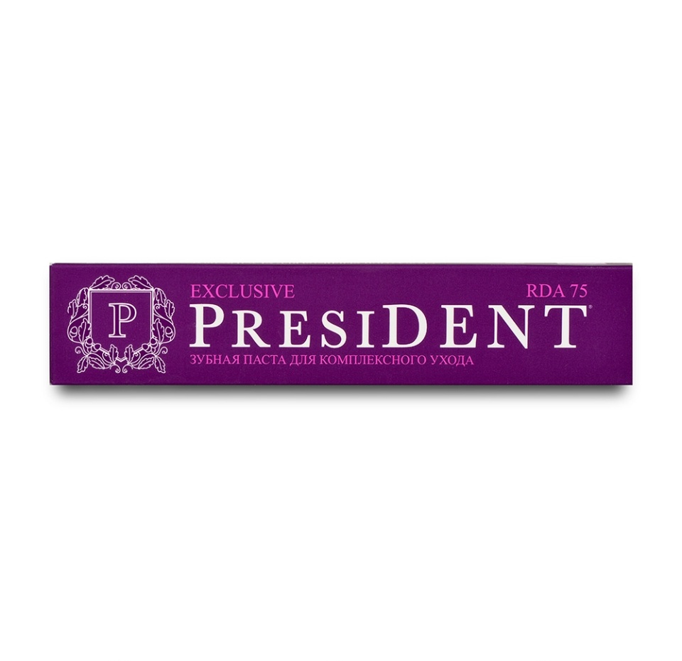 

Зубная паста President Exclusive 75 мл