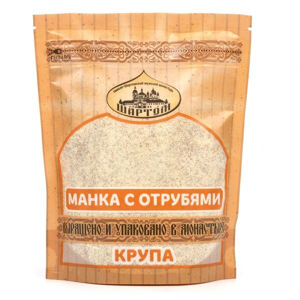 Манка с отрубями монастырская