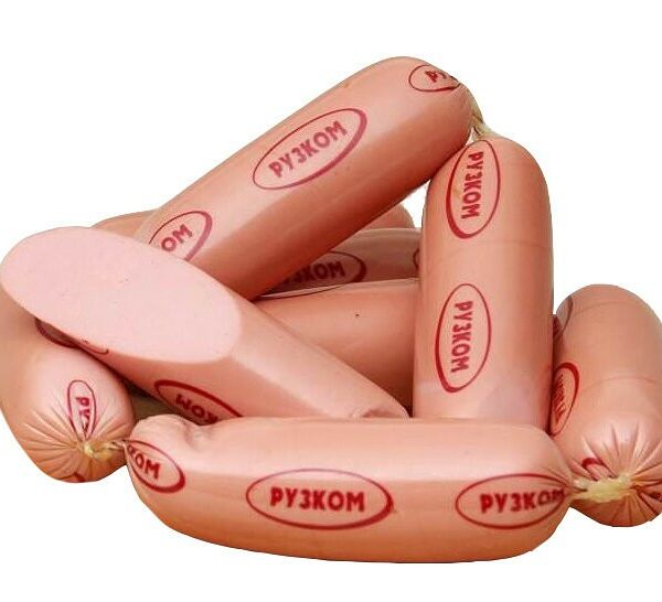 Сардельки с говядиной Рузком