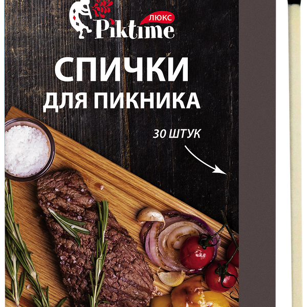 Спички для пикника PIKTIME 30шт в упаковке, Арт. 551915