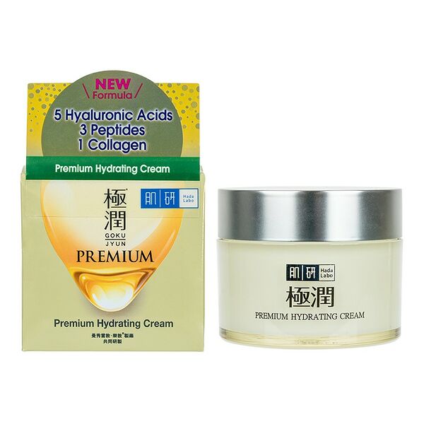 Крем для лица HADA LABO Gokujyun Premium Hydrating Cream Увлажнение, 50 г