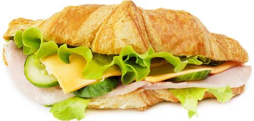 Круассан ЛЕНТА FRESH с ветчиной и соусом Цезарь, 170 г