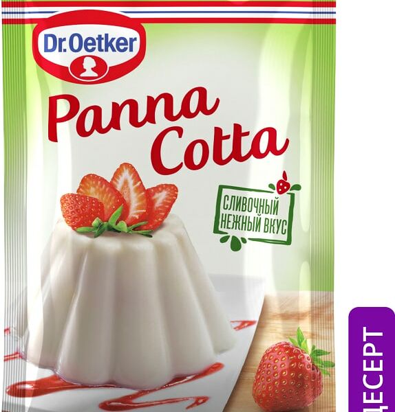 Десерт Dr.Bakers Panna Cotta концентрат пищевой 67г