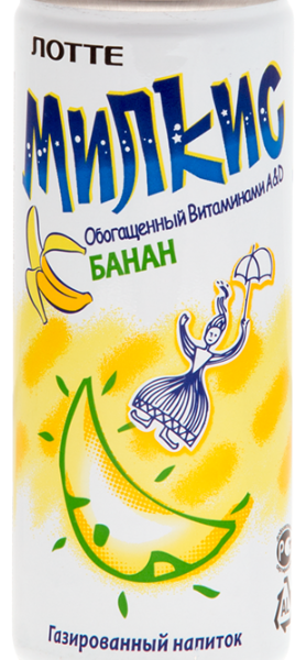 Напиток газированный Milkis банан 250 мл