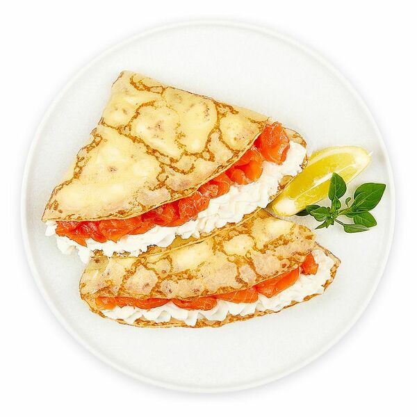 Блинчики с лососем и творожным сыром Шеф Перекрёсток, 240г