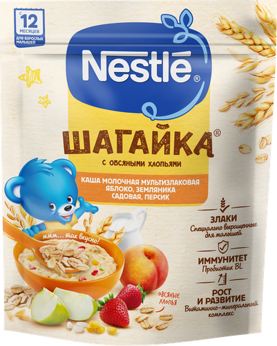 

Каша детская Nestle Шагайка с 12 месяцев 190 г