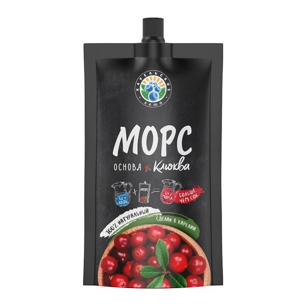 Смесь для морса Карельское лето из клюквы 200г, Россия