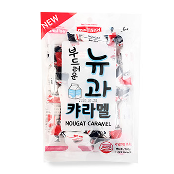 

Карамель Melland леденцовая с нугой