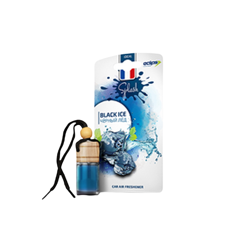Освежитель воздуха бутылочка Splash Eclips Черный лед блистер серия Ideal ТВ--301  4мл