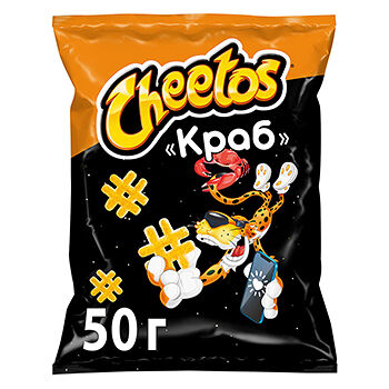 Снеки кукурузные Cheetos со вкусом Краба