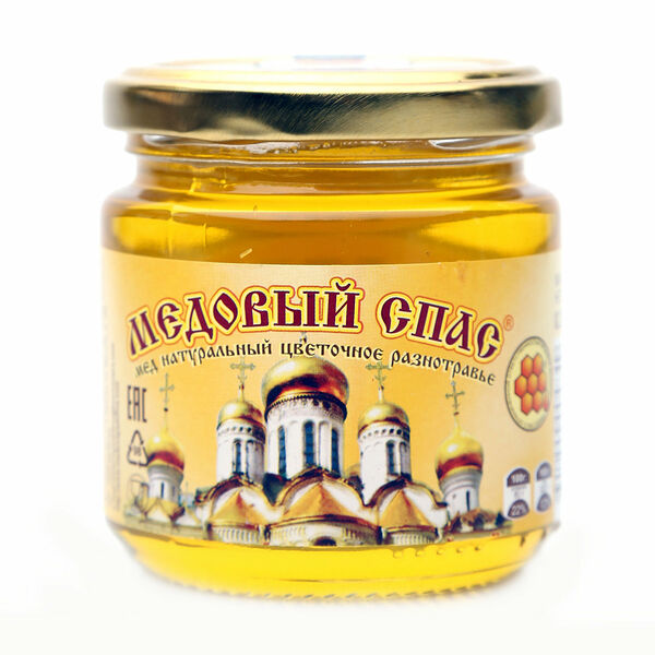 Мед натуральный цветочный Медовый спас 250 г