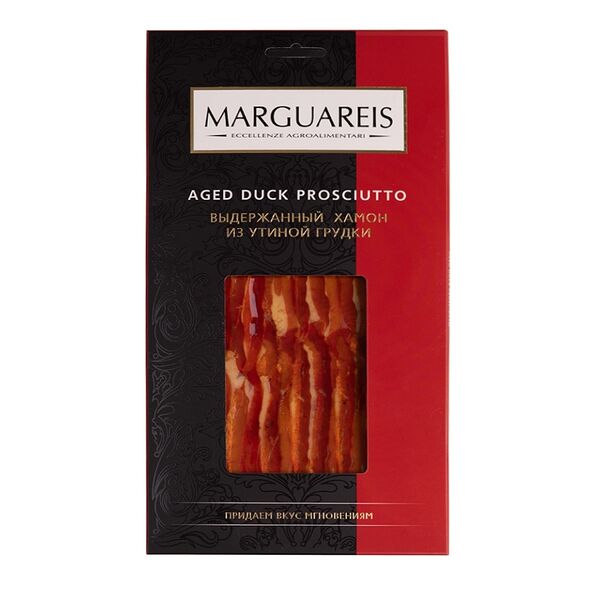 Хамон Marguareis выдержанный из утиной грудки в нарезке, 30 г