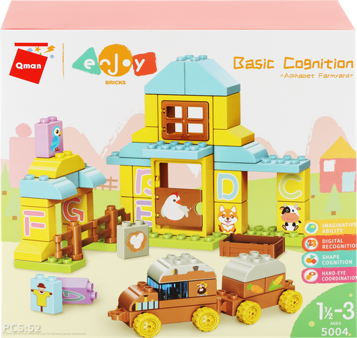 

Конструктор QMAN Двор, 52 детали