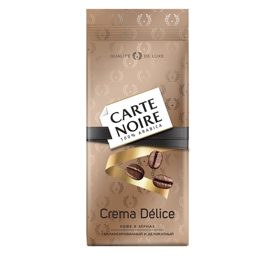 

Кофе в зёрнах Carte Noire Crema Delice жареный 230 г