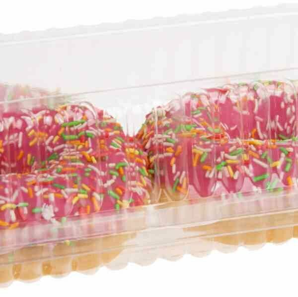 Донат Глобус с клубничной начинкой, 2×70 г