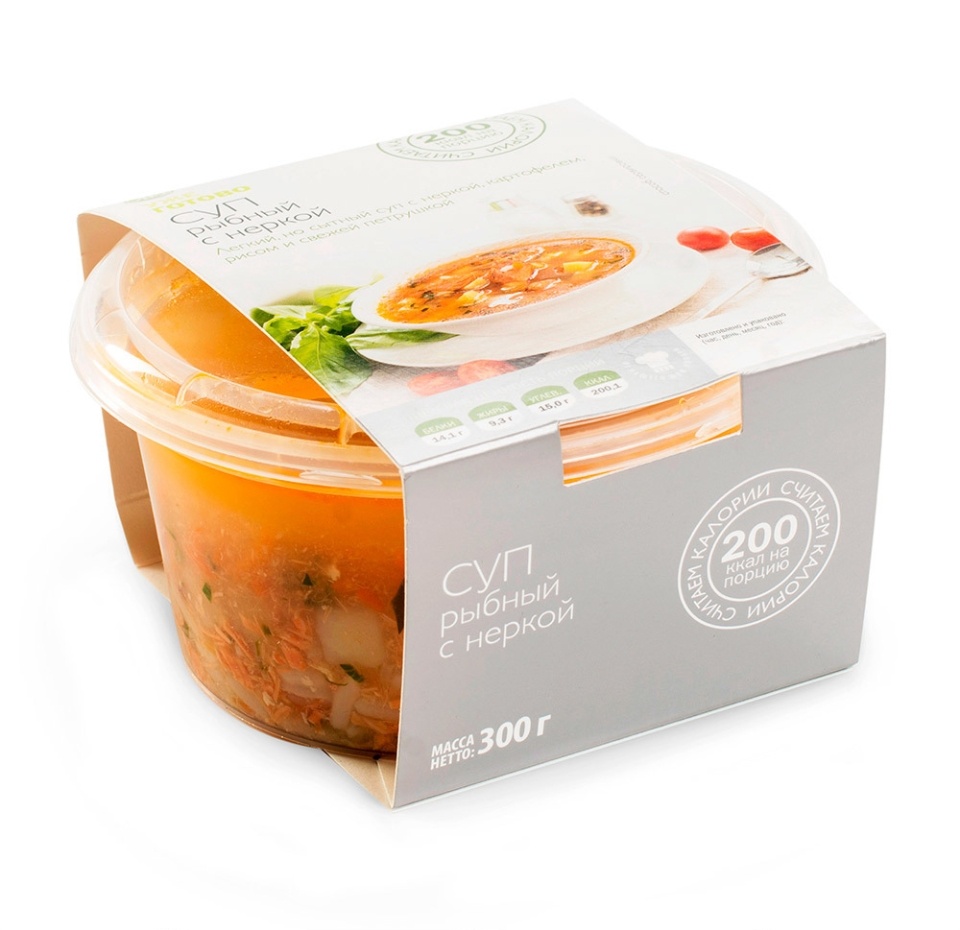 

Суп рыбный Уже Готово с неркой 300 г