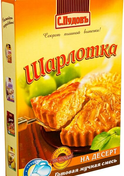 Смесь для выпечки С.Пудовъ Шарлотка 350г