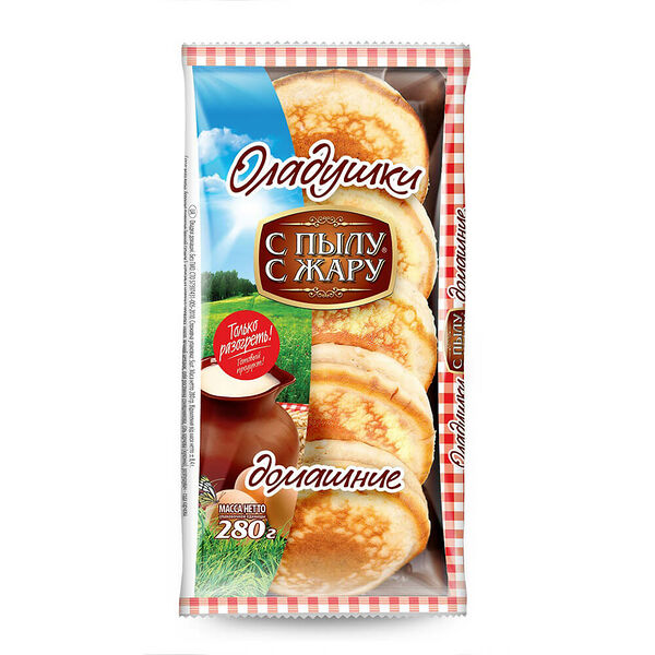 Оладьи с пылу с жару 280 г