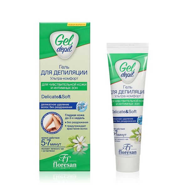 Гель для депиляции Floresan Gel Depil Delicate & Soft 100 мл