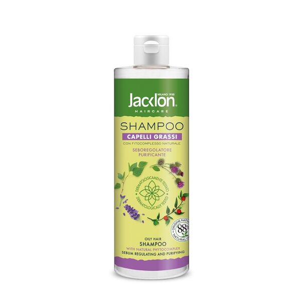 Шампунь Jacklon с фитокомплексом для жирных волос