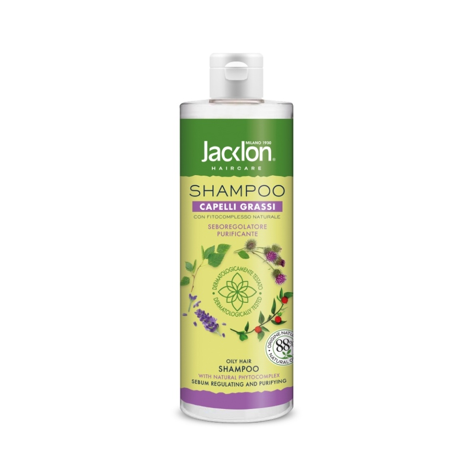 

Шампунь Jacklon с фитокомплексом для жирных волос 500 мл