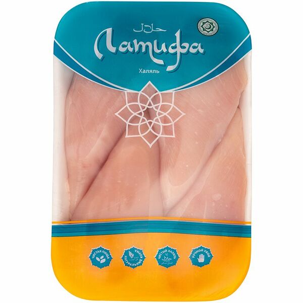 Филе цыпленка-бройлера Латифа Халяль без кожи